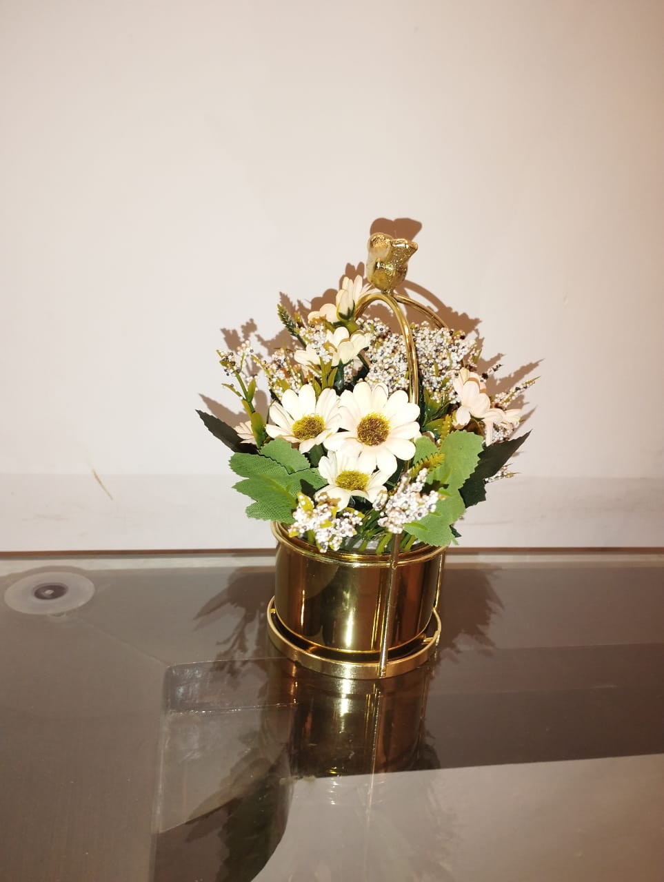 Table Top Flower Sparrow Vase - Image 5