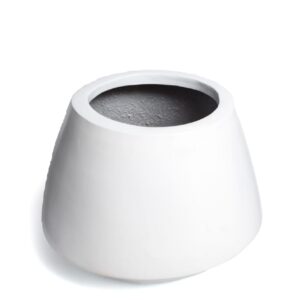 Shadow Curve – White Planter