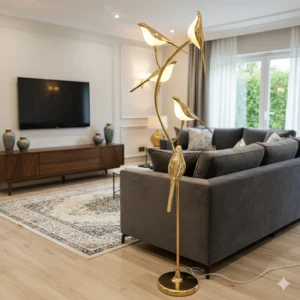 Floor lamp sparrow shape  5 feet