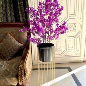 Cherry blossom purple with metal stand
