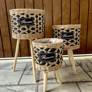 Jute basket set