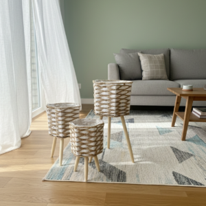 Woven Basket Planters