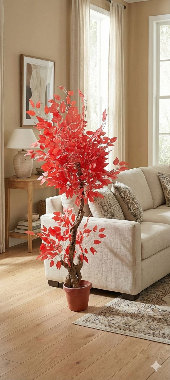 artificial ficus tree(multiple colours available)