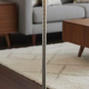 Brass Floor Lamp.