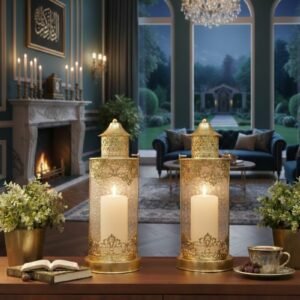 Decorative Moroccan Lanterns set of 2