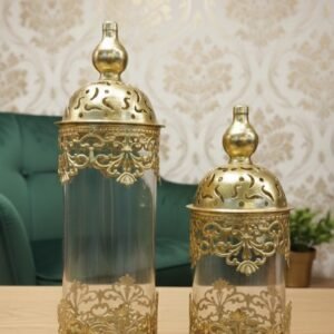 Decorative Moroccan Lanterns set of 2