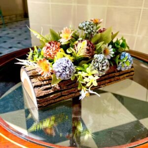 Boho Log Floral