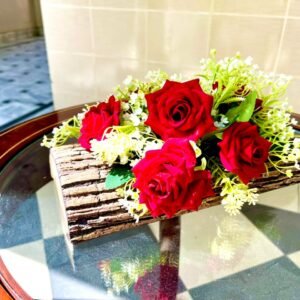 Everlasting Rose Log