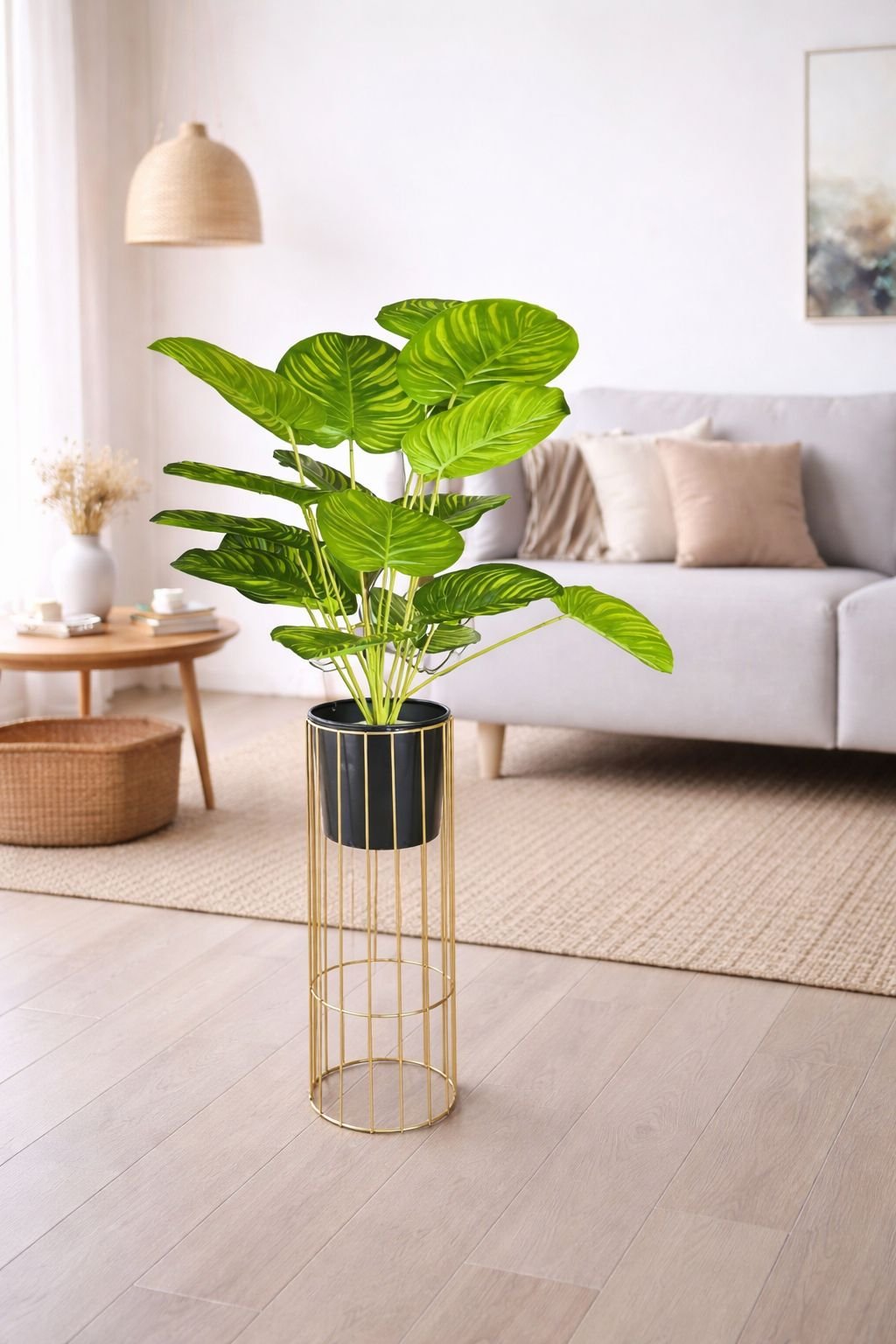 money plant with metal stand 3 feet height - Image 3
