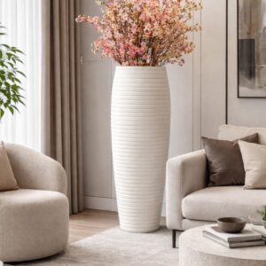 The Ribbed Zenith Floor Planter