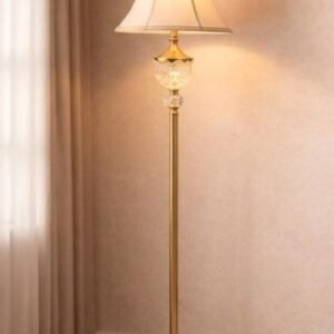 Aurora Gold Crystal Floor Lamp
