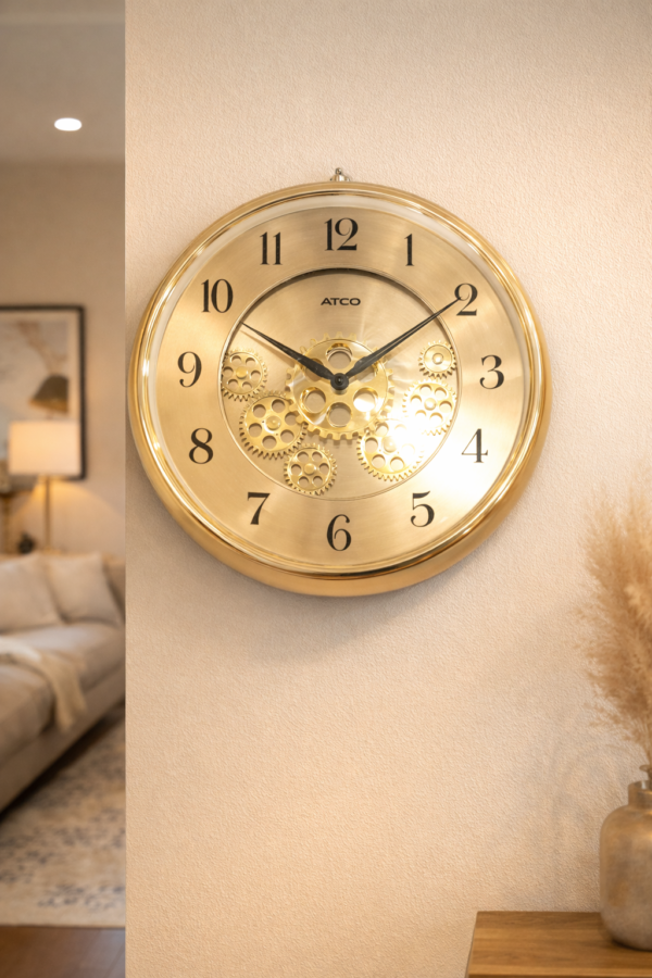 ATCO Gear Wall Clock – Dekor Ghar