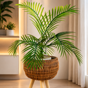 Areca palm with Tripod planter