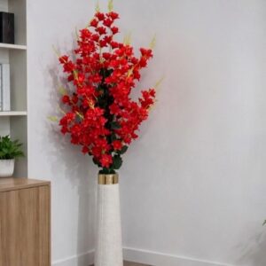 Luxe Red Bloom Tower