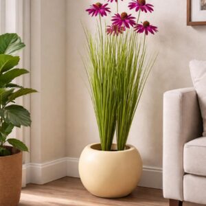 Tall Coneflower Grass Arrangement