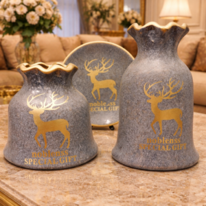 Noble Stag Decorative Vases