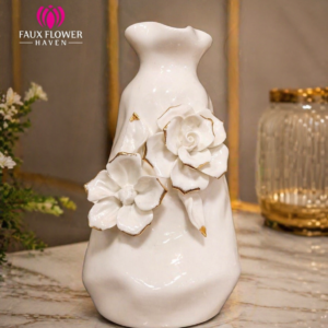 Golden Bloom Vase