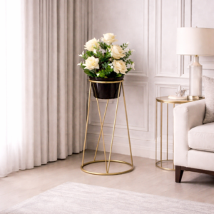 Elegant White Rose Stand