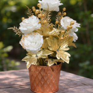 Golden Elegance Rose Arrangement
