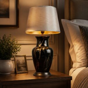 Marble Glow Bedside Lamp(pair)