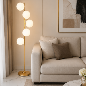 Aurora Gold Floor Lamp