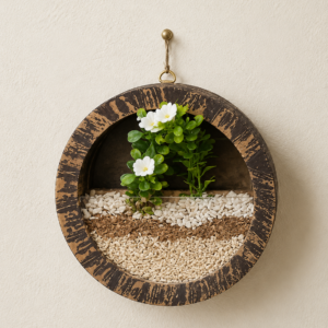 Rustic Elegance Wall Planter