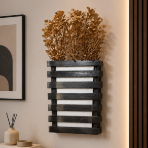 Golden Leaf Wall Planter
