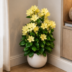 Yellow Blossom Potted Plant