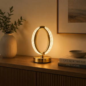 Golden Halo Lamp