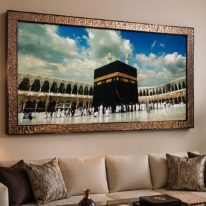 Kaaba in Grand Mosque Artwork