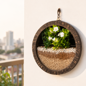 Rustic Elegance Wall Planter