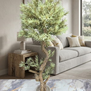 Elegant Olive Leaf Artificial Tree