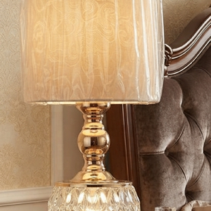 The Gilded Crystal Radiance Table Lamp