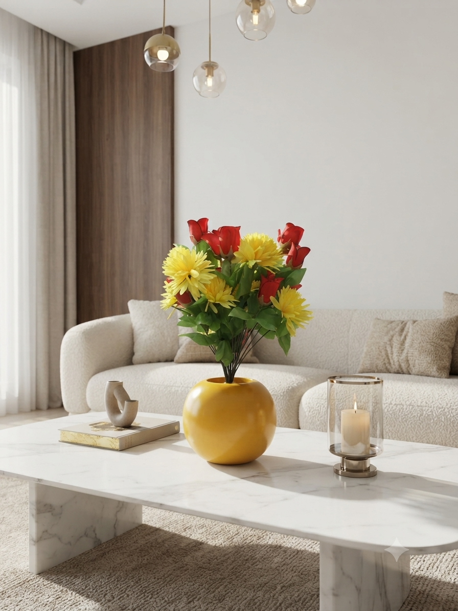 Sunny Chrysanthemum Glow