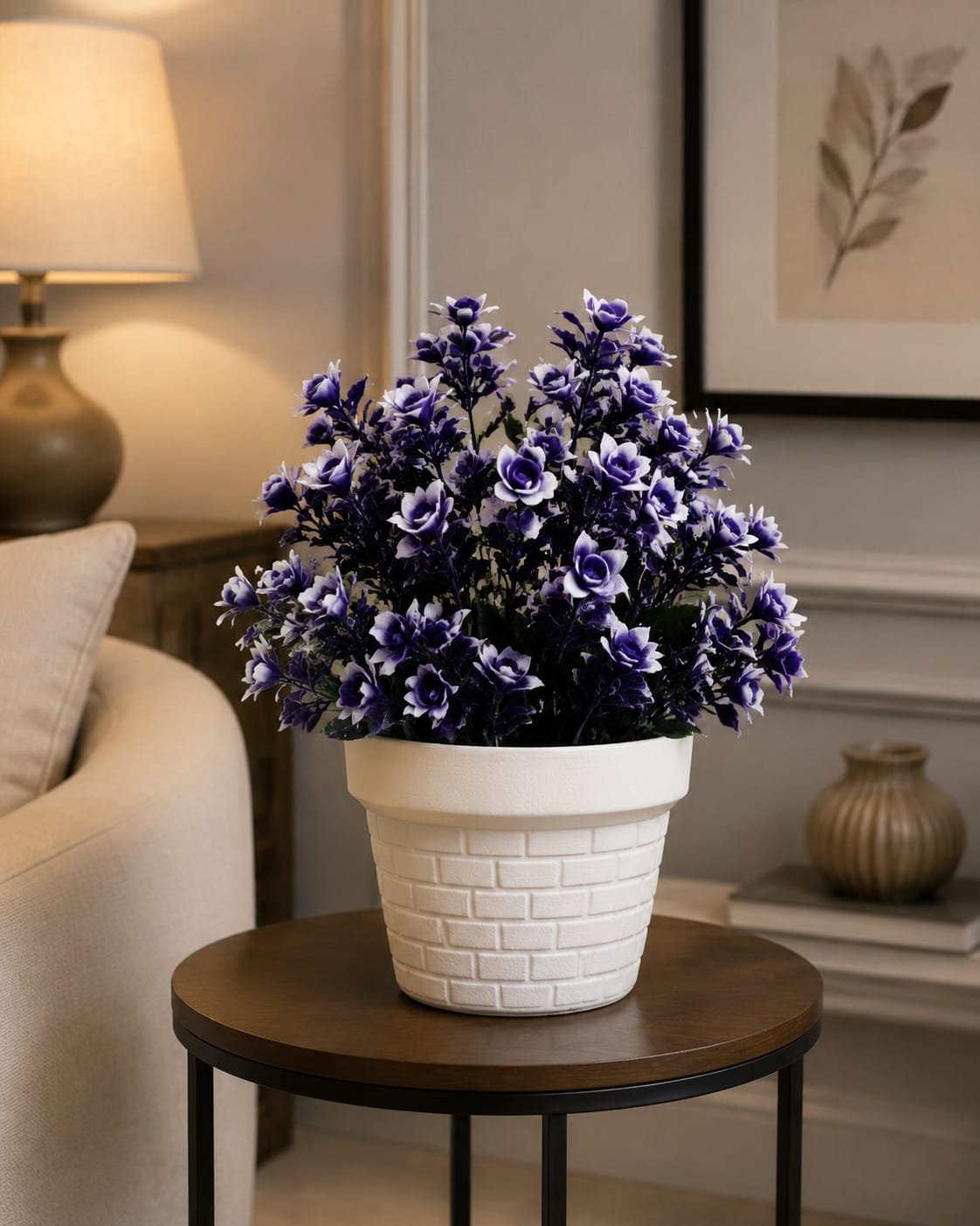 Purple Blossom Plant