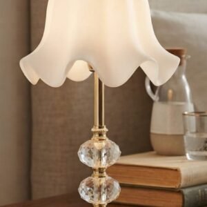 The Lily Bloom Crystal Table Lamp