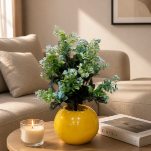 Sunny Bloom Mini Floral Vase