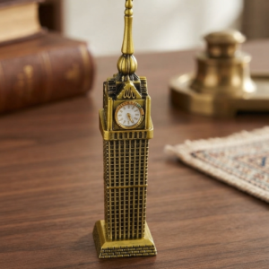 Vintage Makkah Clock Tower Miniature Figurine