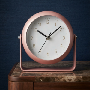 Modern Round Table Clock
