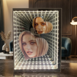 LED Infinity Mirror Photo Frame