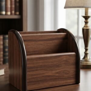 Wooden Desktop Organizer
