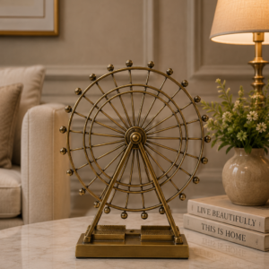Vintage Brass London Eye Decor