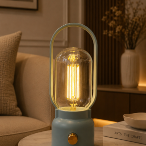 Modern Minimalist LED Portable Handle Table Lamp