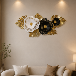 Floral Metal Wall Decor