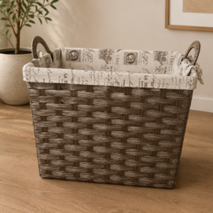 Rectangular Woven Storage Basket