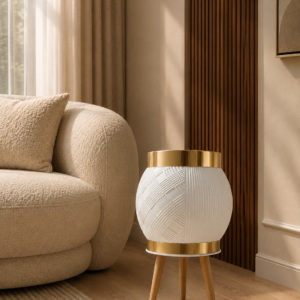 Nova White Planter