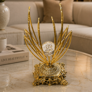 Golden Upward Stem Tabletop Decor