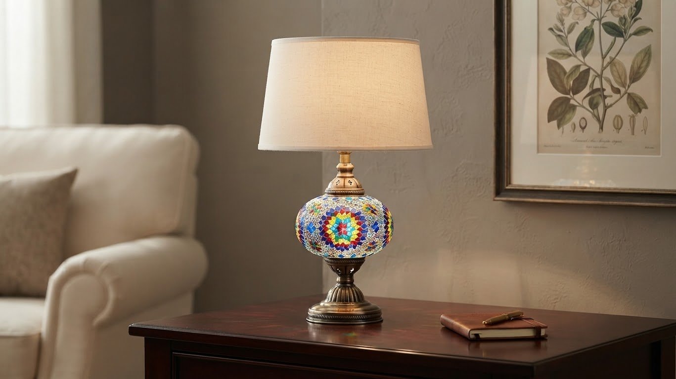 Mosaic Table Lamp