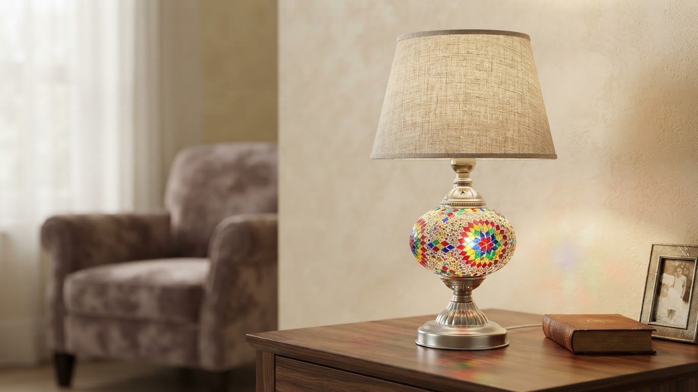 Mosaic Table Lamp
