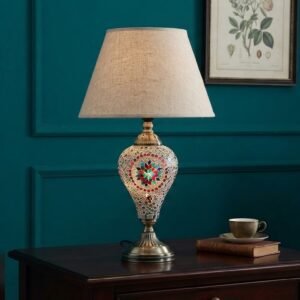 Colorful Mosaic Accent Lamp